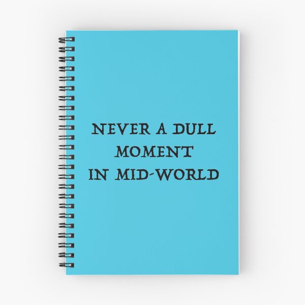 Item preview, Never a Dull Moment in Mid-World Blue designed and sold by Katie Roberts.