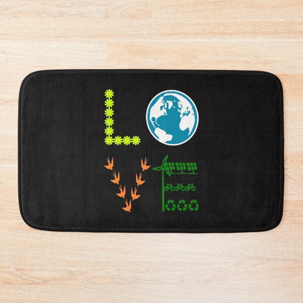 Item preview, Love in sustainable letters climate change gift designed and sold by CareShare Design.