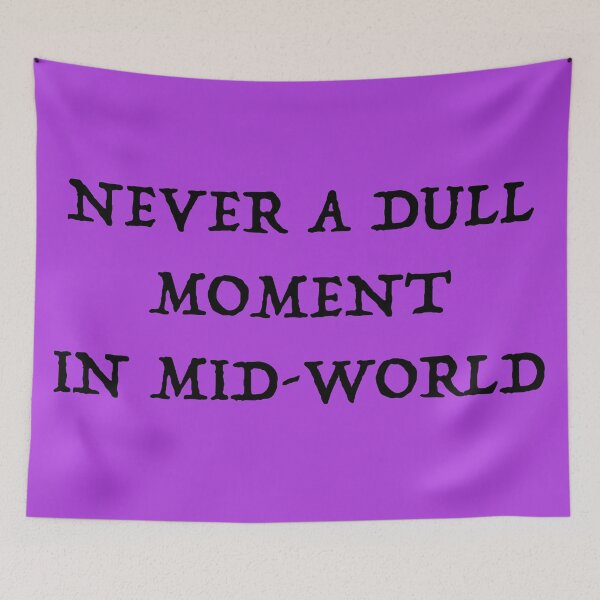 Item preview, Never a Dull Moment in Mid-World Purple designed and sold by Katie Roberts.