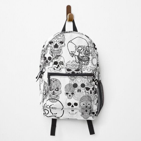 Item preview, skull collage design designed and sold by burnettshirts.
