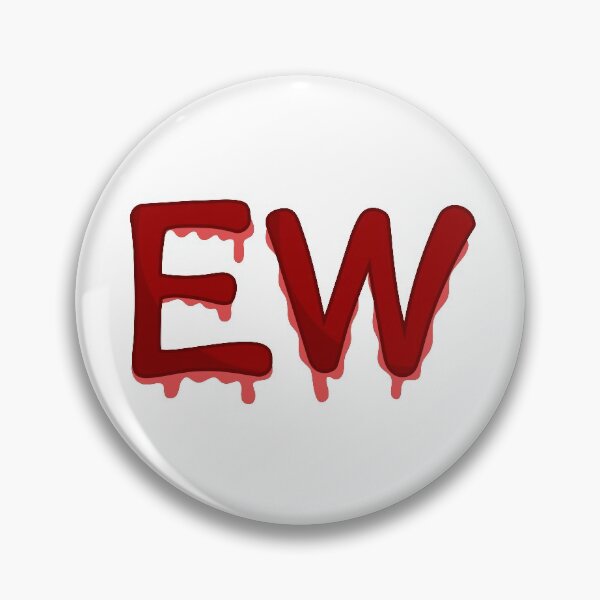 Item preview, EW (Dark Red) designed and sold by SarcasticWords.