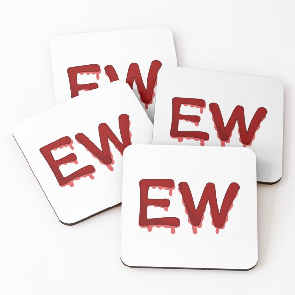 Item preview, EW (Dark Red) designed and sold by SarcasticWords.