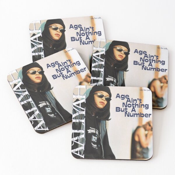 Age Aint Nothing But A Number Coasters (Set of 4)