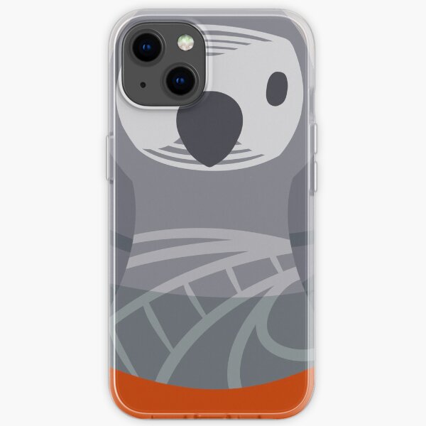 African Gray Nesting Doll iPhone Soft Case