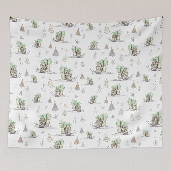 Item preview, Christmas Snail Pattern designed and sold by Laura Maxwell.