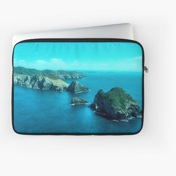 Cape Brett at the entrance to the Bay of Islands, New Zealand....! Laptop Sleeve
