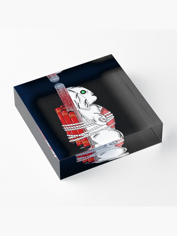 Alternate view of Tiny Tina Bunny Soldier Acrylic Block