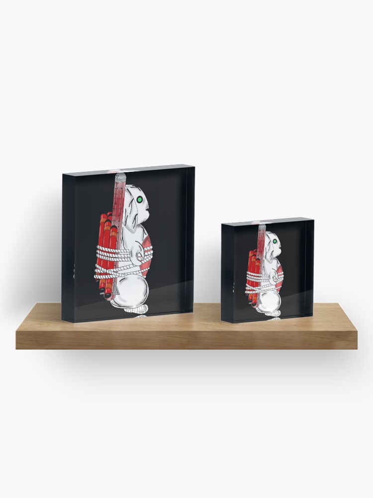 Alternate view of Tiny Tina Bunny Soldier Acrylic Block
