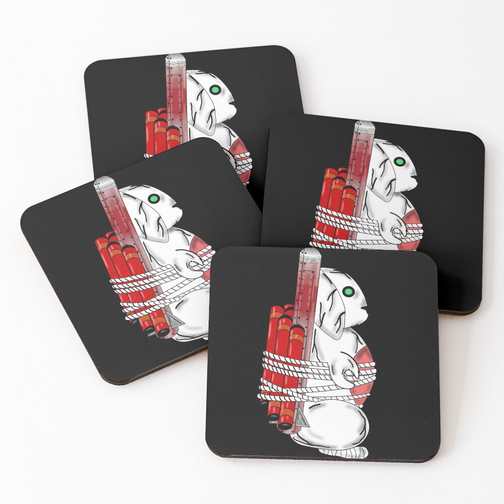 Tiny Tina Bunny Soldier Coasters (Set of 4)