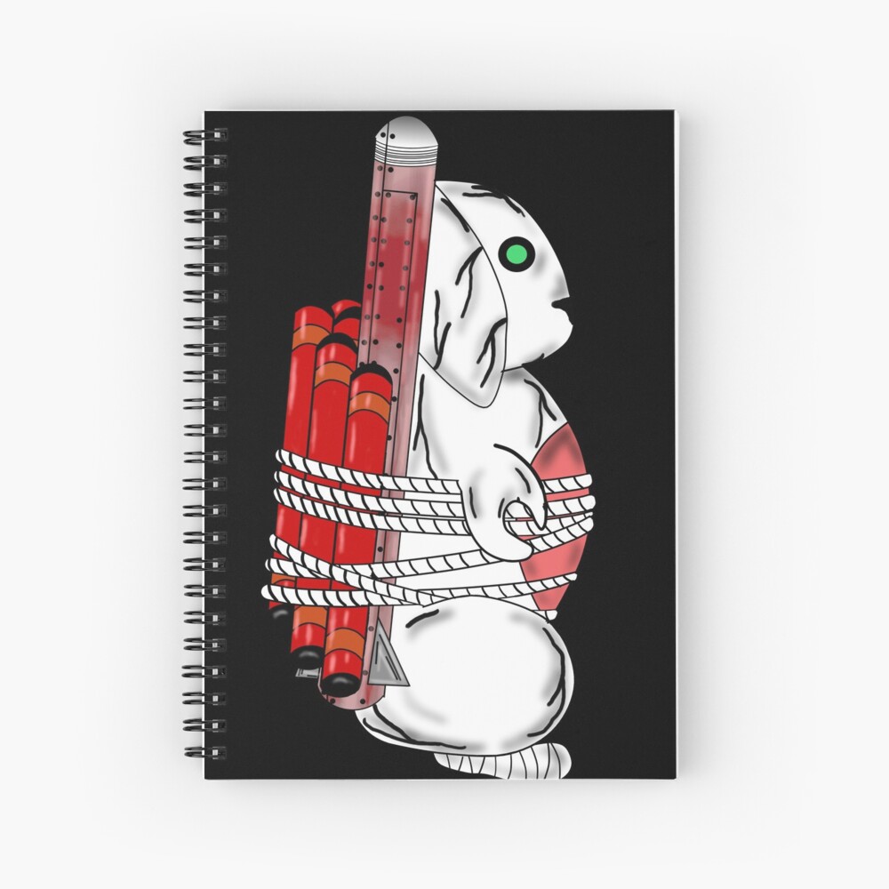 Tiny Tina Bunny Soldier Spiral Notebook