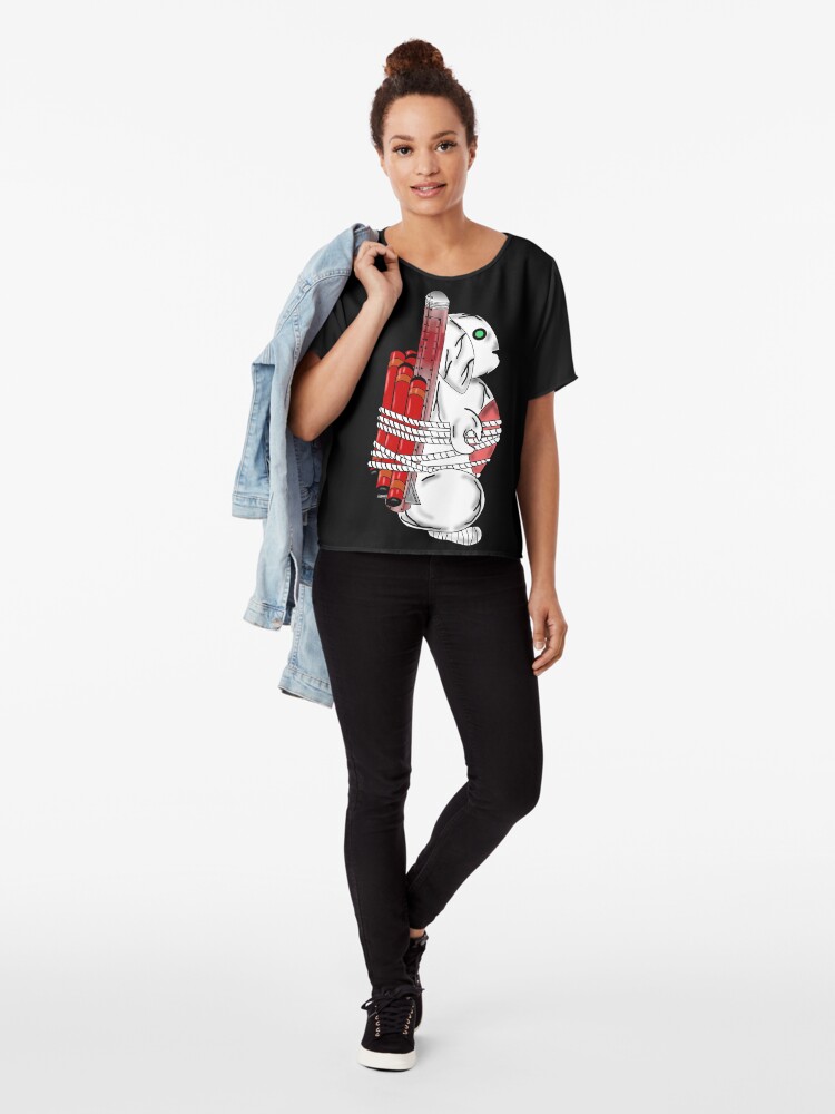 Alternate view of Tiny Tina Bunny Soldier Chiffon Top