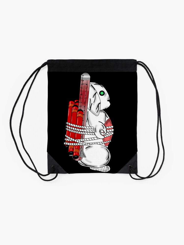 Alternate view of Tiny Tina Bunny Soldier Drawstring Bag