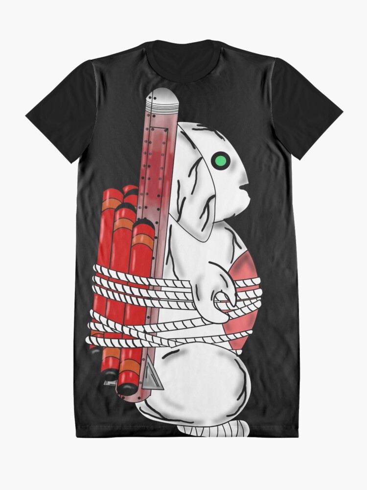 Alternate view of Tiny Tina Bunny Soldier Graphic T-Shirt Dress