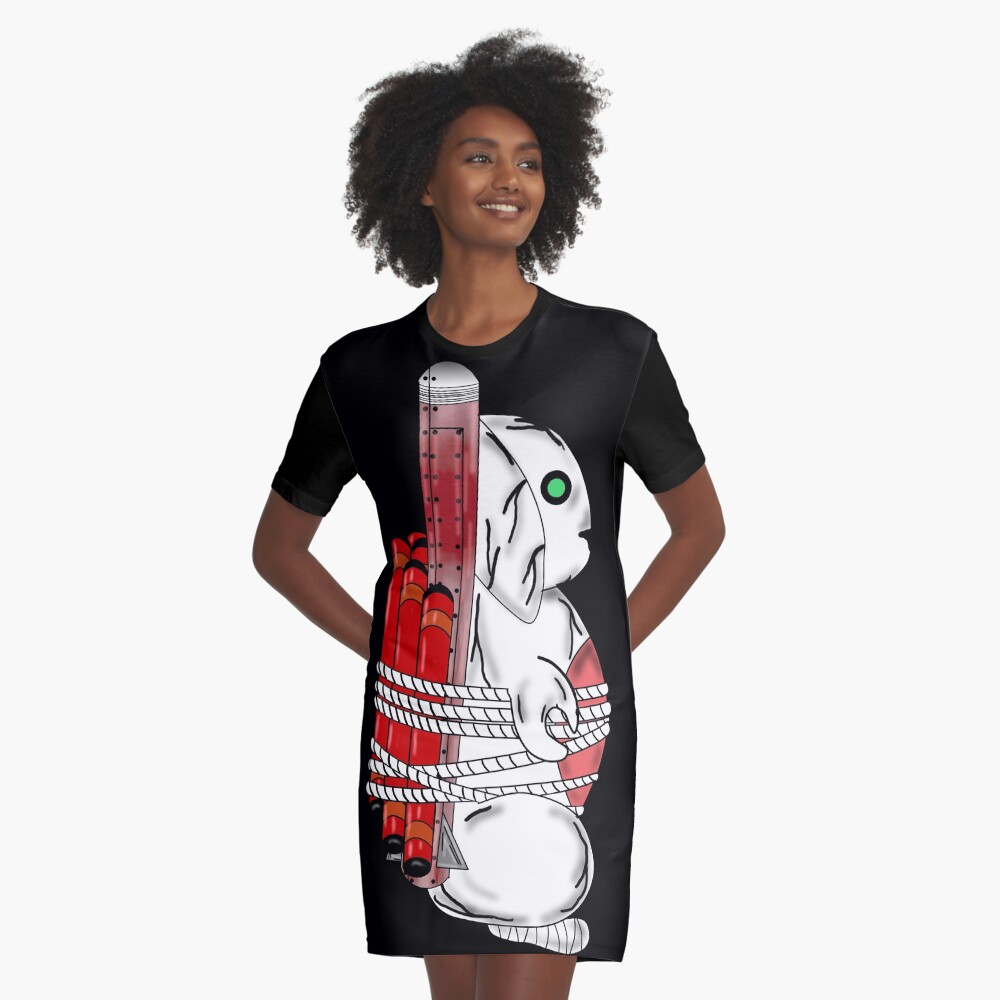 Tiny Tina Bunny Soldier Graphic T-Shirt Dress