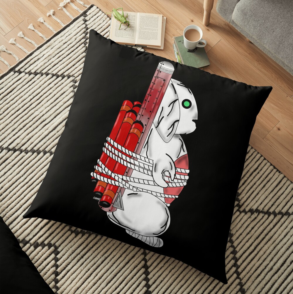 Tiny Tina Bunny Soldier Floor Pillow