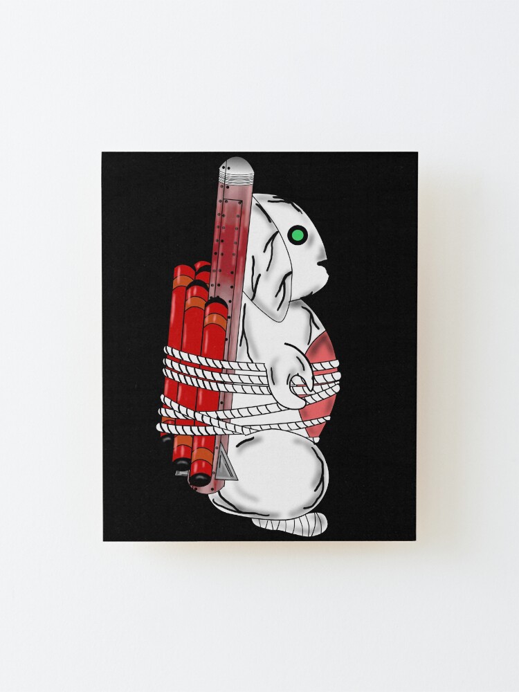 Alternate view of Tiny Tina Bunny Soldier Mounted Print