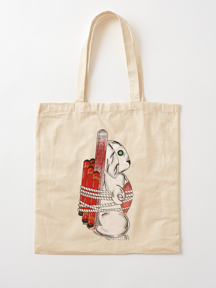 Alternate view of Tiny Tina Bunny Soldier Tote Bag