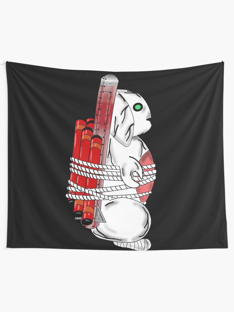 Alternate view of Tiny Tina Bunny Soldier Tapestry