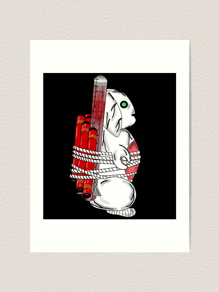 Alternate view of Tiny Tina Bunny Soldier Art Print