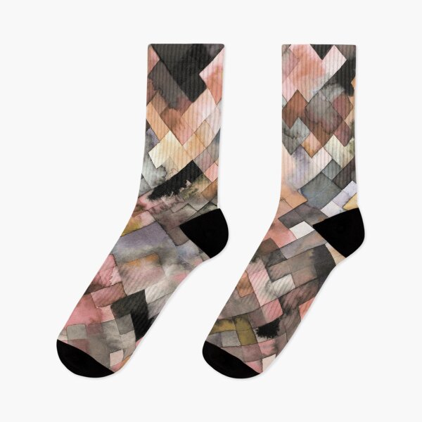 Item preview, Grey watercolor patchwork  designed and sold by ninoladesign.