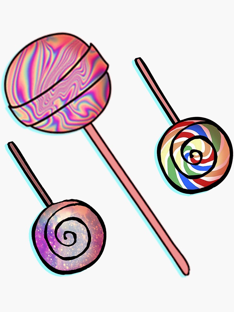 Lollipop Candy' Sticker