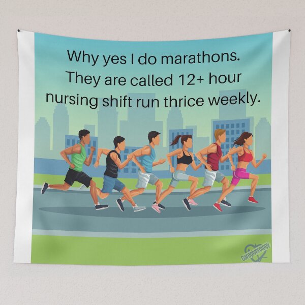 Item preview, Why yes I do marathons designed and sold by Caregiverology.