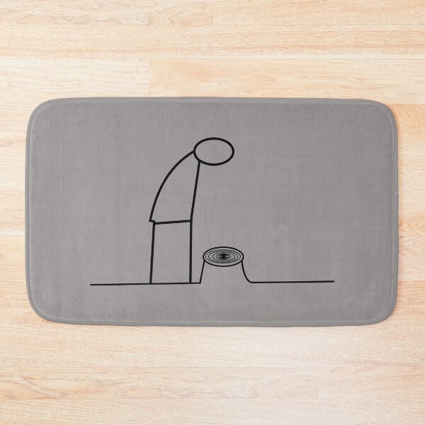 Item preview, Man with cut tree climate change gift designed and sold by CareShare Design.