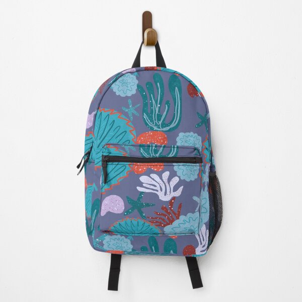 Item preview, Cute Vibrant Coral Cluster Pattern in Blues II designed and sold by BissyCollective.