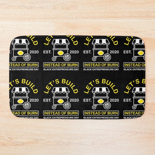 Item preview, Let’s Build Instead Of Burn | Black Entrepreneurs Day Launch designed and sold by GravitiTees.