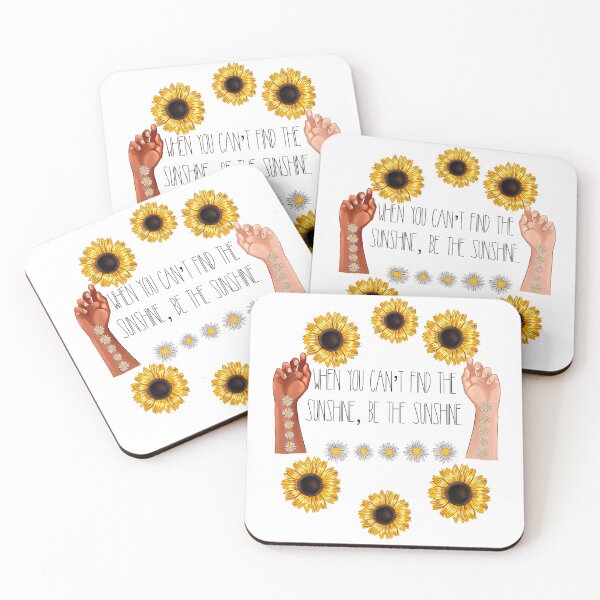 Item preview, Diversity Be Sunshine Sunflower and Daisy Graphic  designed and sold by Dollfacedesign.