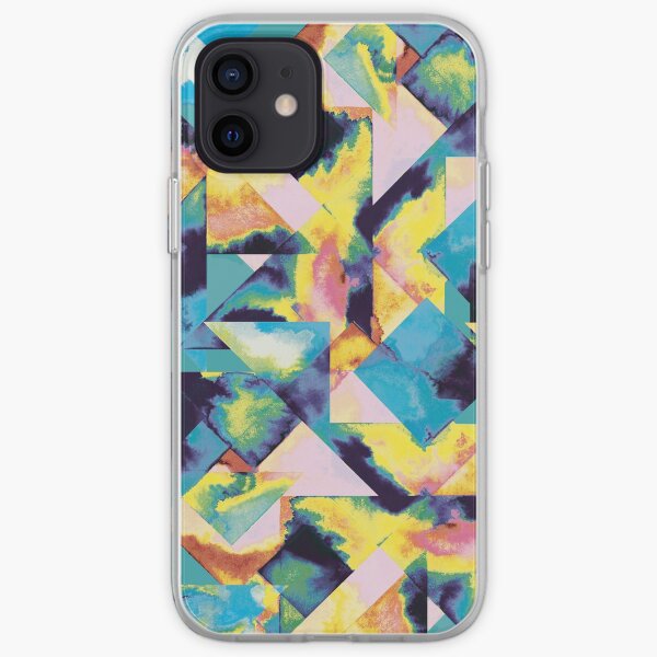 Colored tiles iPhone Soft Case