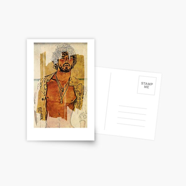 Hot Guy With Beard Postcard