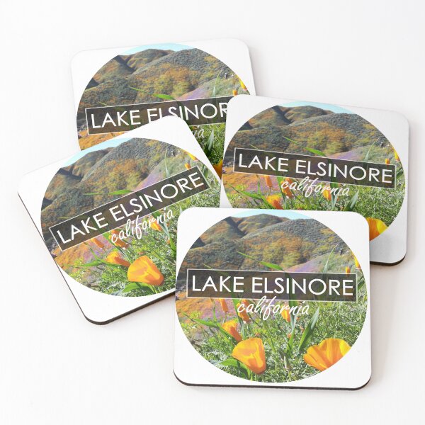 Item preview, Lake Elsinore Riverside California Poppies Field Super Bloom designed and sold by citrusapple.