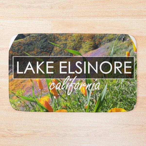 Item preview, Lake Elsinore Riverside California Poppies Field Super Bloom designed and sold by citrusapple.