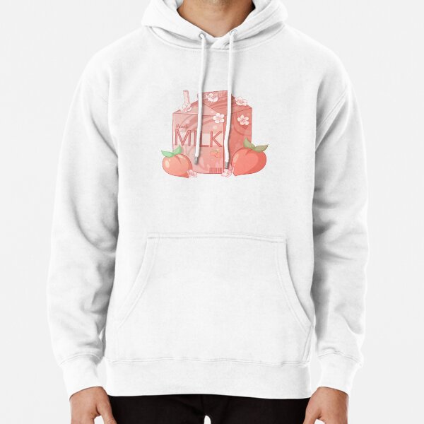 Peach discount milk hoodie