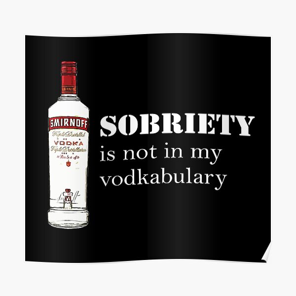 Poster Smirnoff Vodka Redbubble