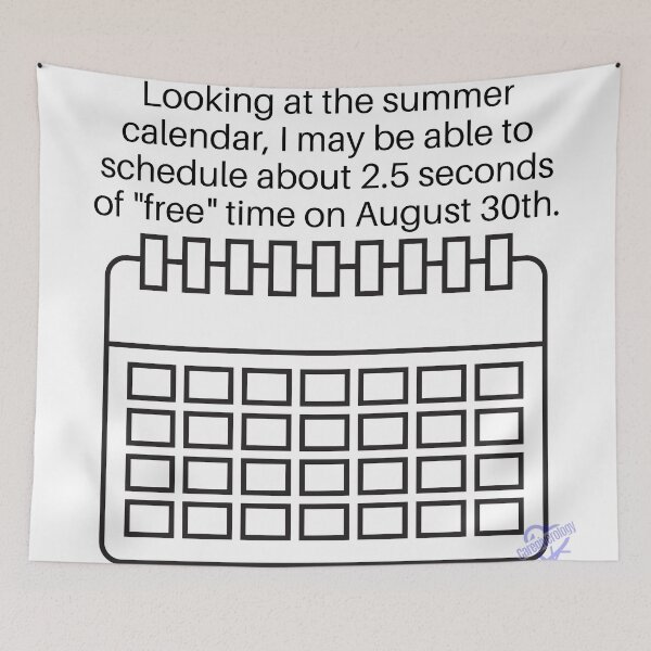 Item preview, Looking at the summer calendar designed and sold by Caregiverology.