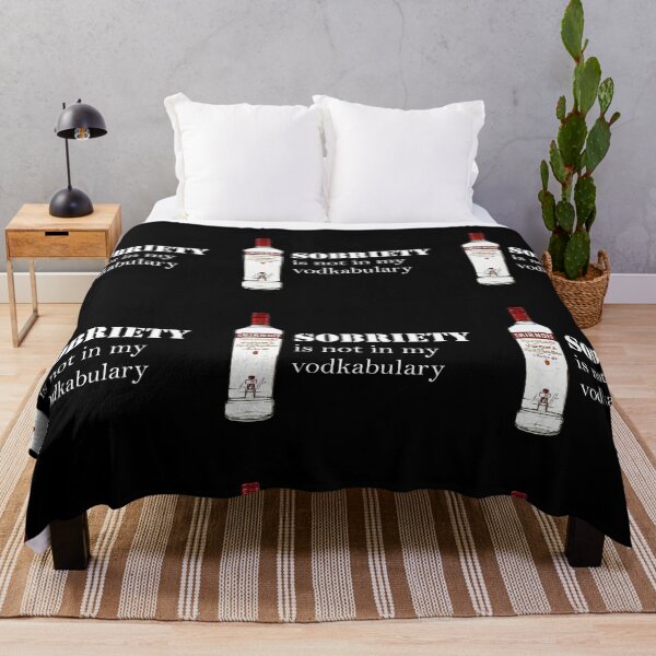 Item preview, Smirnoff Vodka Bottle Sobriety is Not in my Vodkabulary | Funny designed and sold by City Nite.