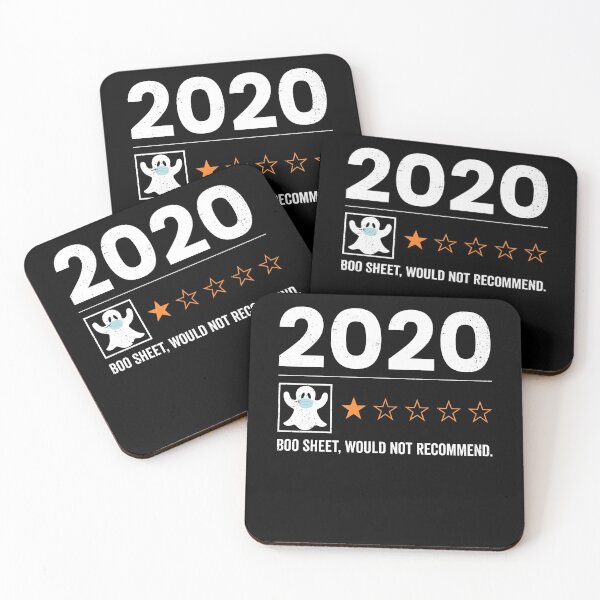 Item preview, Boo Sheet 2020 Halloween 1 Star Rating Year Sucks Very Bad designed and sold by elderberry.