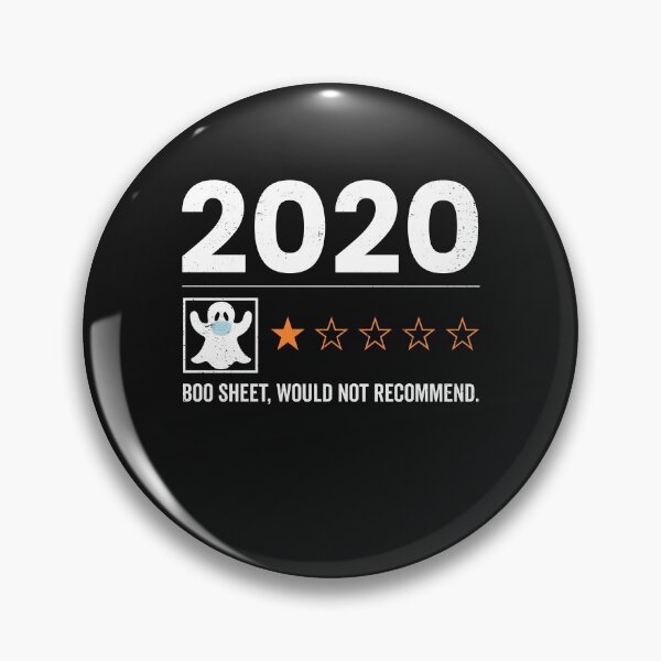 Item preview, Boo Sheet 2020 Halloween 1 Star Rating Year Sucks Very Bad designed and sold by elderberry.