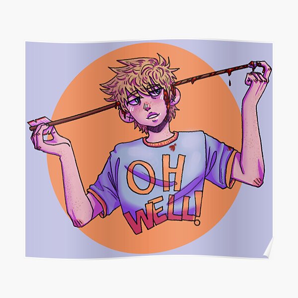 "oh well!" Poster for Sale by sleepyarts | Redbubble