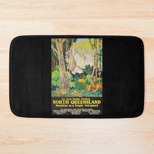 Item preview, North Queensland retro poster designed and sold by CorasPosters.