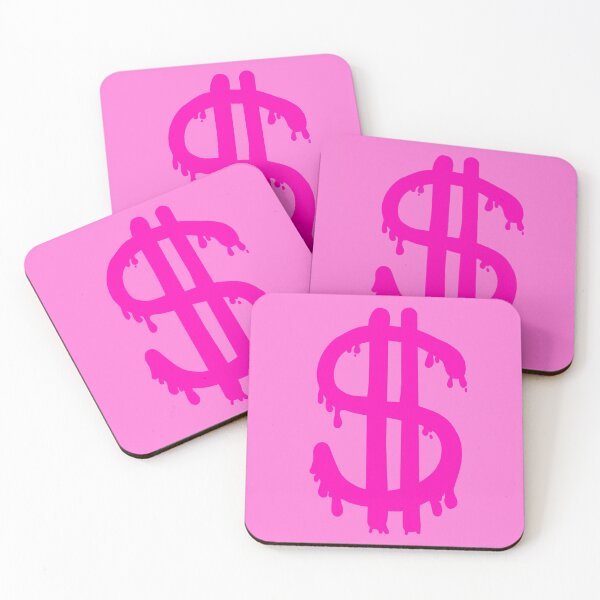 Item preview, preppy pink money symbol designed and sold by gdm123.