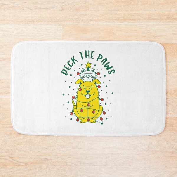 Artikelvorschau, Deck The Paws - Tee entworfen und verkauft von sahli.