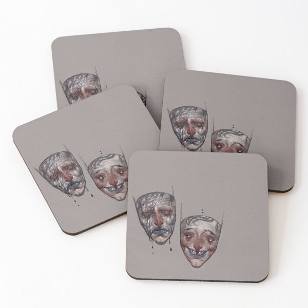 Item preview, Comedy and Tragedy designed and sold by woodenpencilbox.