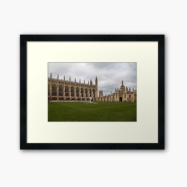 Cambridge, King's College 4 Framed Art Print