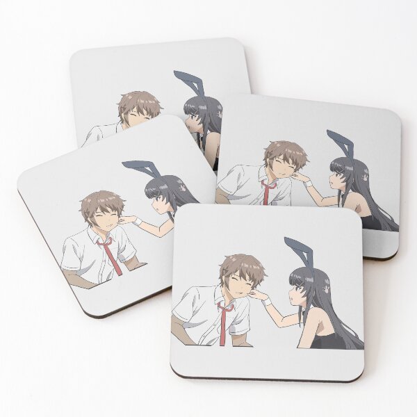 Item preview, Rascal Does Not Dream Of Bunny Girl Senpai - Mai and Sakuta designed and sold by jenartfart.