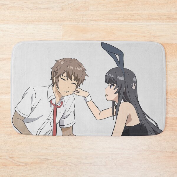 Item preview, Rascal Does Not Dream Of Bunny Girl Senpai - Mai and Sakuta designed and sold by jenartfart.