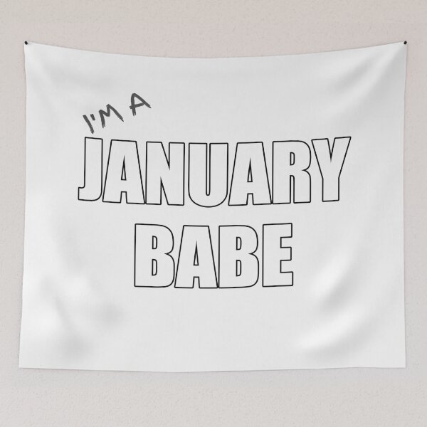 Item preview, I’m A January Babe, Born In Jan designed and sold by kcaandwu.