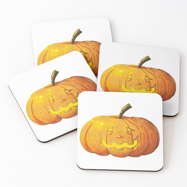 Item preview, Pumpkin Smile (White Background) designed and sold by yukirakarishima.